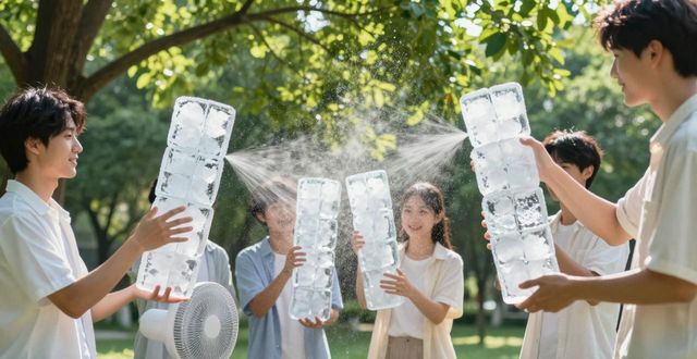 大冰块降温方法_顺义区夏季防暑降温大冰块_大冰块户外活动使用时长